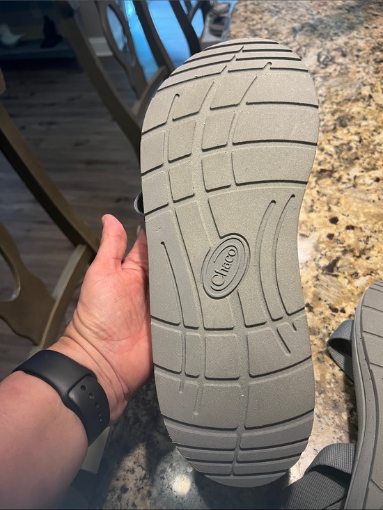 Chaco CushZ Extra Cushioned Gray Sport Sandals Men\'s Size 15 EUC main image 10